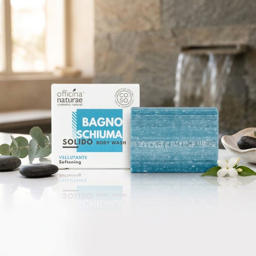 Bagnoschiuma Solido Vellutante Bio Mini Size -“ Officina Naturae