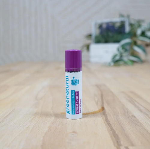 Balsamo Labbra Nutriente Vitamina C ai Frutti di Bosco “ Greenatural