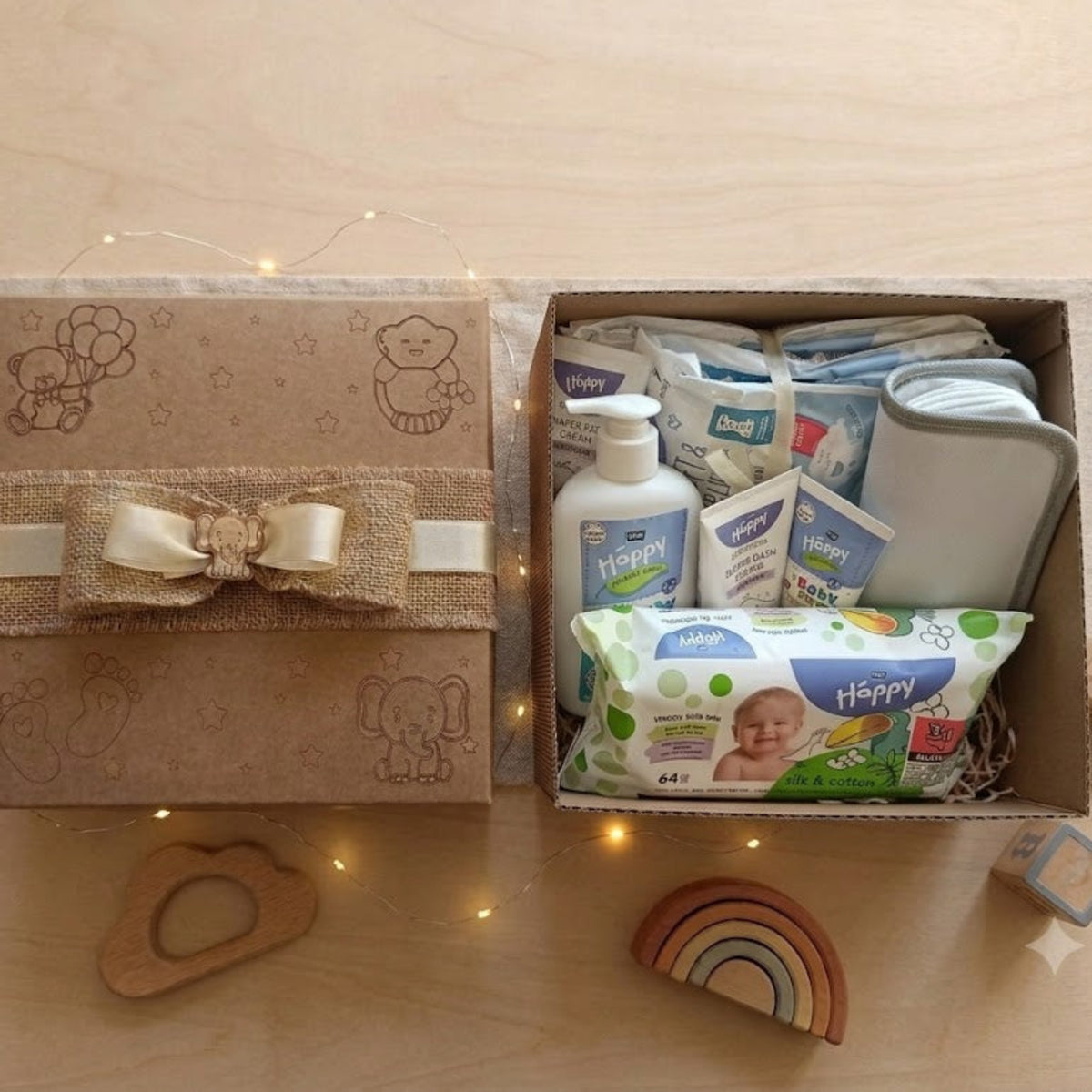 Collezione-Benvenuto-Mondo-Supreme-regalo-fiocco
