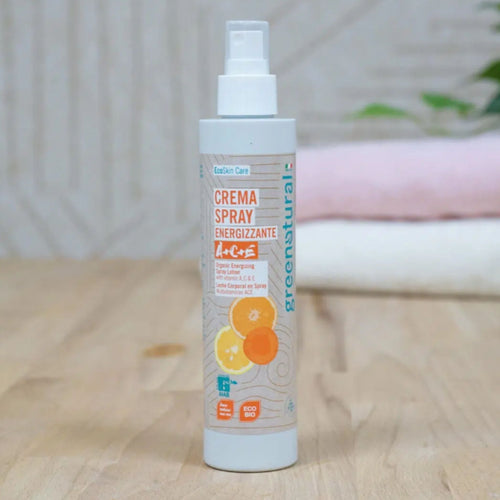 Crema Spray Corpo Energizzante alle Vitamine A+C+E “ Greenatural